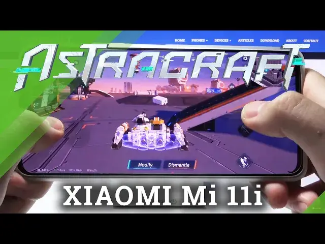 Video thumbnail for Xiaomi Mi 11i - Astracraft Game Test