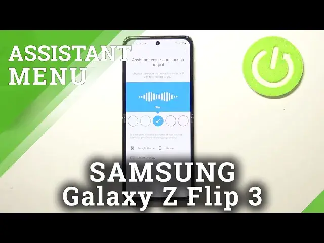 'Video thumbnail for How to Change Google Assistant Voice in Samsung Galaxy Z Flip 3?'