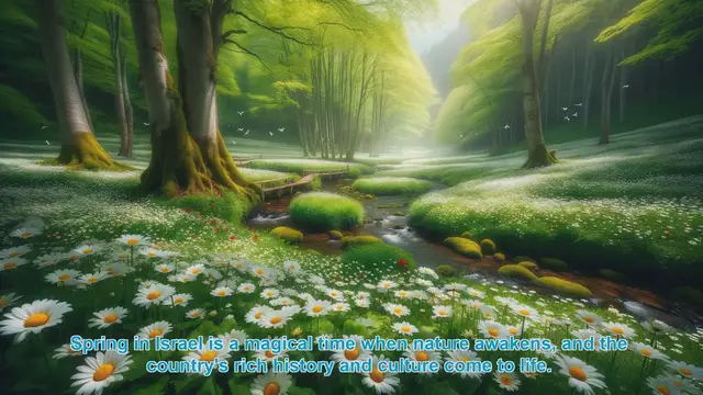 Video thumbnail for Exploring Spring in Israel: Top Ten Must-Visit Places