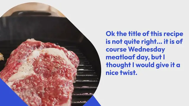 Video thumbnail for Wednesday that's meatloaf day