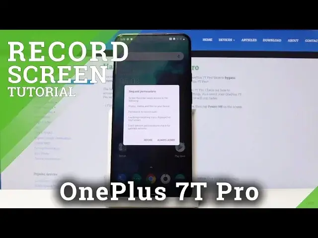 Video thumbnail for How to Record Screen in OnePlus 7T Pro – Screen Recorder