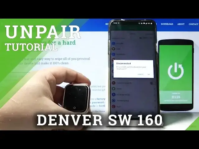 Video thumbnail for How to Unpair Denver SW 160 - Unpair Device