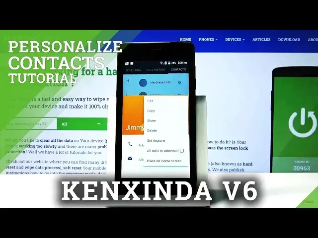 Video thumbnail for How to Personalize Contacts in KXD V6 - Add Photo to Contact