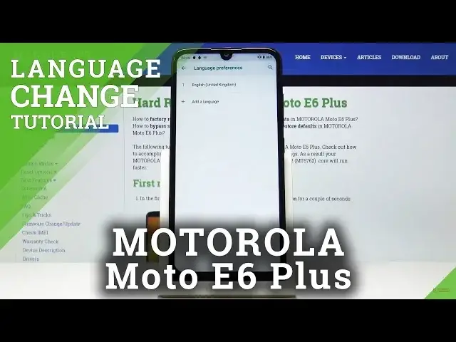 'Video thumbnail for How to Switch Language in Motorola Moto E6 Plus - Change Language'