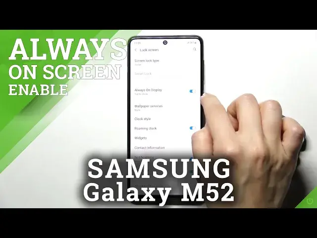 'Video thumbnail for How to Enable Always On Display on SAMSUNG Galaxy M52 – Set Up AOD'