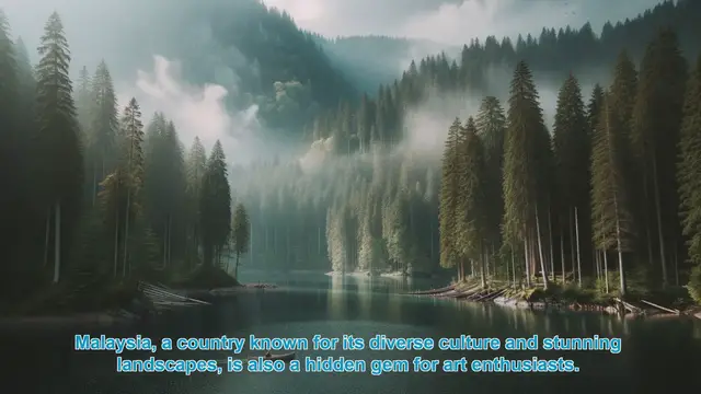 Video thumbnail for Exploring Malaysia's Vibrant Art Scene: Top 10 Destinations for Art Lovers