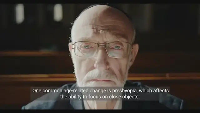 Video thumbnail for Understanding Presbyopia and Age-Related Vision