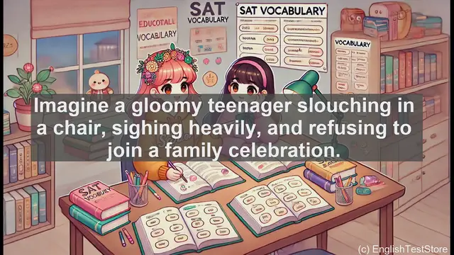 Video thumbnail for 5000 Must Know SAT Vocabulary - SAT Vocab: Understanding 'Morose' - Beyond Simple Sadness