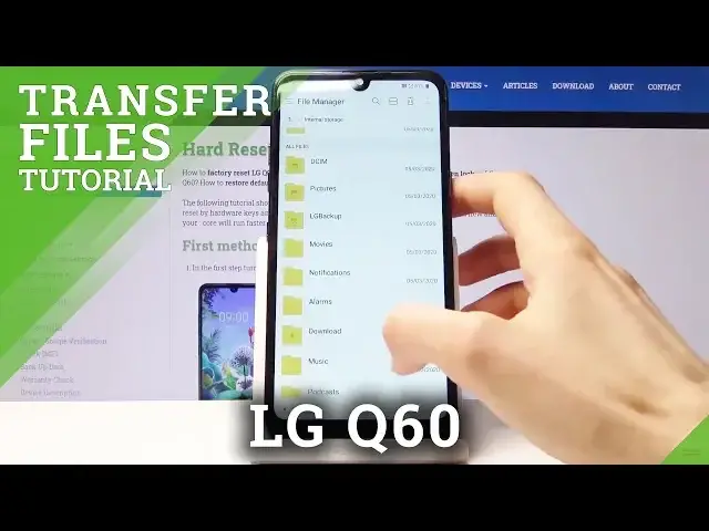 Video thumbnail for How to Transfer Files from LG Q60 – Move Data