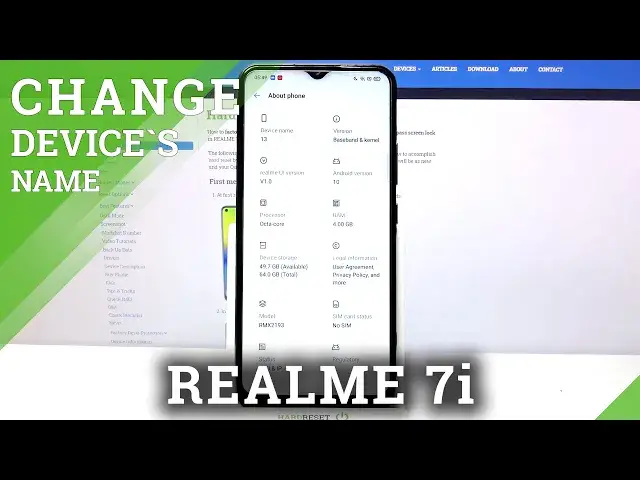 'Video thumbnail for How to Change Device Name in REALME 7i – Set New Device Name'