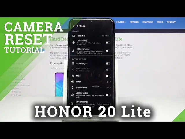 'Video thumbnail for How to Reset Camera Settings on HUAWEI Honor 20 Lite– Reset Camera Configuration'