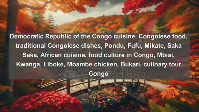 Video thumbnail for Culinary Journey Through Congo: Discover the Top 10 Delicious Foods
