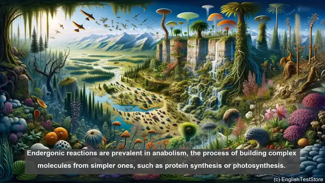 Video thumbnail for Endergonic in biology - meaning, definition and examples