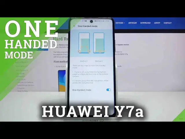 'Video thumbnail for How to Enter One Handed Mode on HUAWEI Y7A – One Handed Mode'