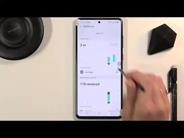 'Video thumbnail for How to Check Total Screen Time in Samsung Galaxy Note 10 Lite? Digital Wellbeing Feature'