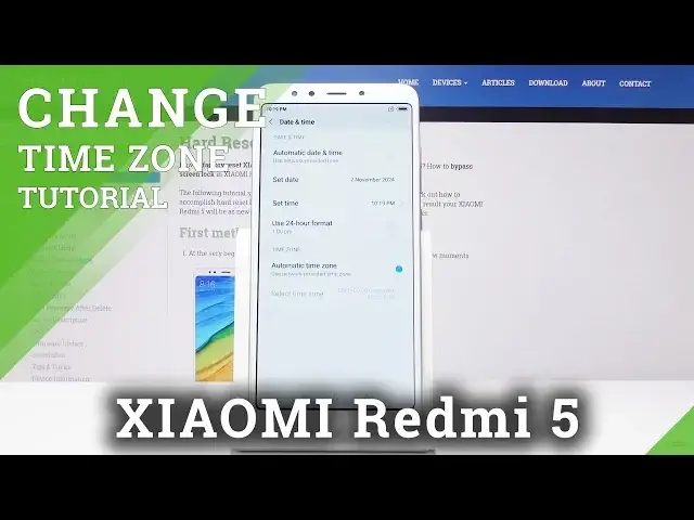 'Video thumbnail for Set Up Date and Time in XIAOMI Redmi 5 - Choose Time Zone / Change Clock Format'