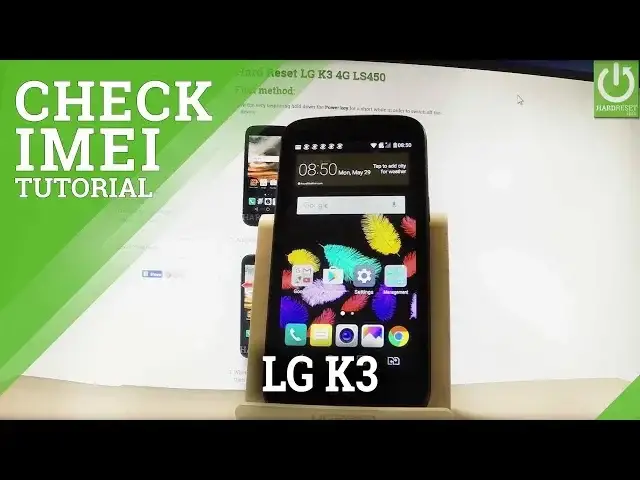 'Video thumbnail for How to Read IMEI in LG K3 4G LS450 - Check IMEI Number'