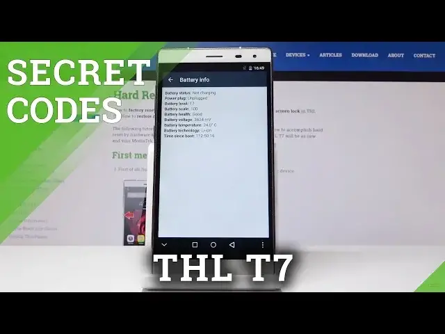 'Video thumbnail for Secret Codes THL T7 - Activate Hidden Modes of THL'