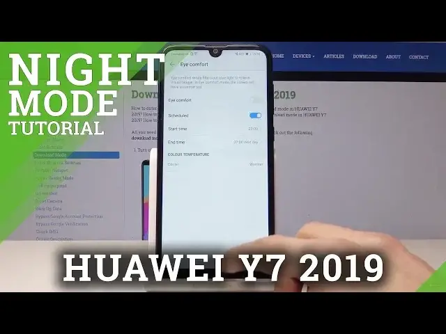 Video thumbnail for How to Enable Night Mode in HUAWEI Y7 2019 - Night Mode Settings