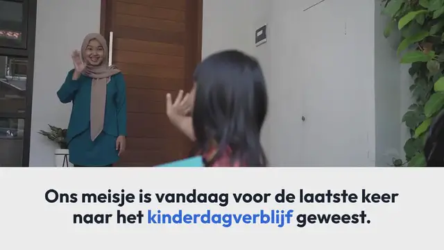Video thumbnail for Laatste keer bij het kinderdagverblijf