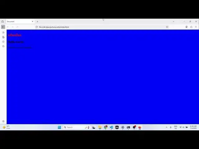 Video thumbnail for VSCode IDE Extension to Open & Live Preview HTML,CSS & JS Files in Browser