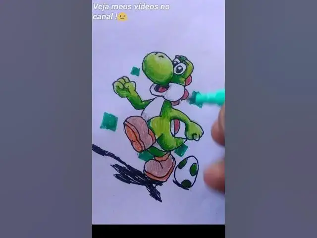 Video thumbnail for Yoshi from super Mario Bros / Yoshi de super Mario Bros