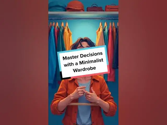 Video thumbnail for Master Decisions with a Minimalist Wardrobe