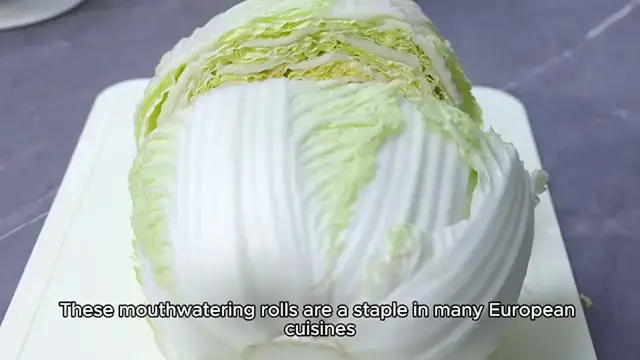 Video thumbnail for Savor the Heartiness of European Cabbage Rolls