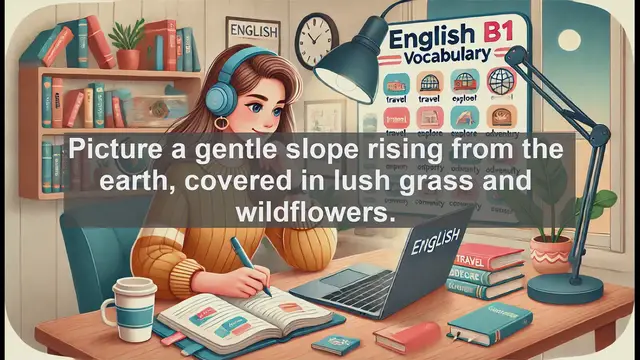Video thumbnail for 2500 Must Know CEFR B1 Vocabulary - Understanding 'Hill': From Geography to Idioms in English
