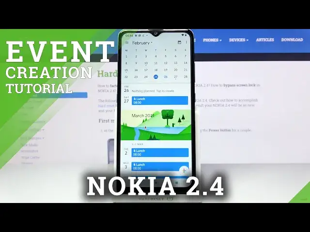 Video thumbnail for How to Add Event to Calendar in NOKIA 2.4 - Add Reminder