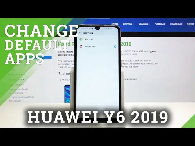 Video thumbnail for How to Change Default App on Huawei Y6 (2019) - App Settings