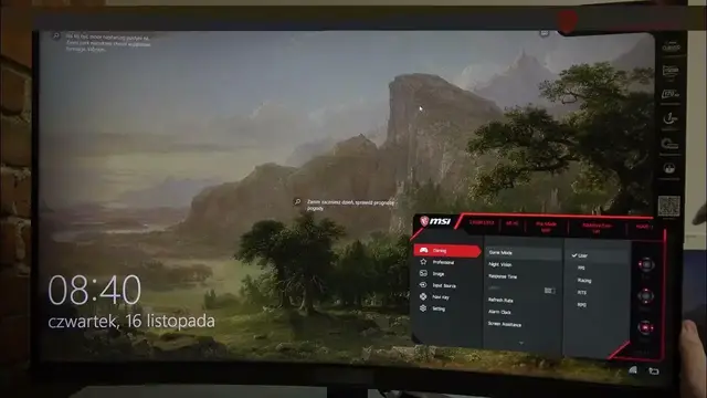 Video thumbnail for How To Enable & Disable HDCR On Monitor MSI G32C4
