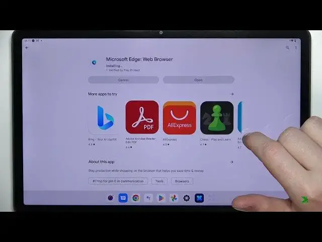 Video thumbnail for How To Install Microsoft Edge Browser On Lenovo Tab P11 GEN 2