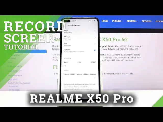 'Video thumbnail for How to Record Screen of Realme X50 Pro - Enable Screen Recording Option'