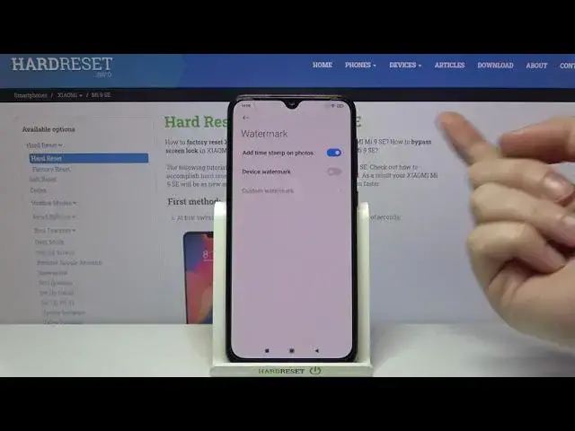 Video thumbnail for How to Manage Camera Watermark in XIAOMI Mi 9 SE – Adjust Watermark