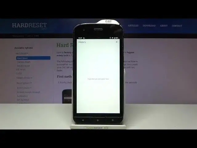 Video thumbnail for How to Delete Browsing Data on CAT S61 - Clear Browser