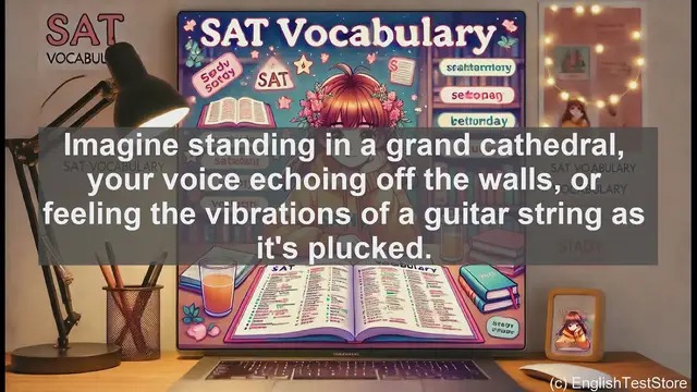 Video thumbnail for 5000 Must Know SAT Vocabulary - Understanding 'Resonate': Beyond Sound to Emotional Impact