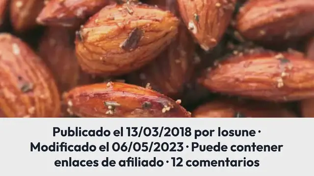 Video thumbnail for Almendras Tostadas con Especias