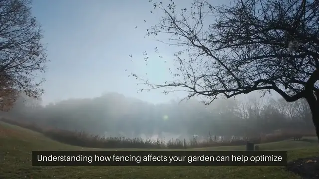 Video thumbnail for Fencing Impacts On Garden