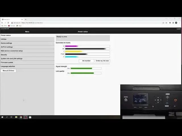 'Video thumbnail for How to Change the Admin Password on Canon MG5700 series / Remove admin password from Canon Pixma'