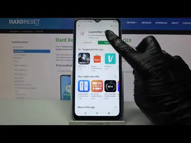 'Video thumbnail for Install iOS Launcher and Apply Apple Layout - MOTOROLA Moto G10'