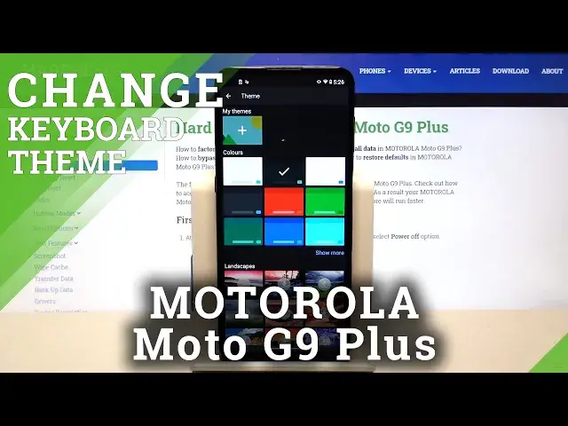 Video thumbnail for MOTOROLA Moto G9 Plus – Managing Keyboard Settings & Keyboard Theme Changing