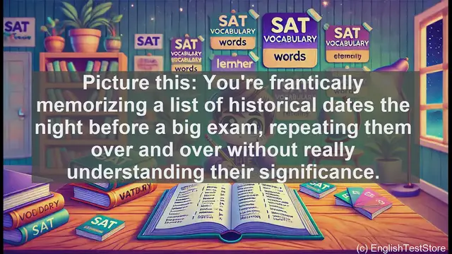 Video thumbnail for 5000 Must Know SAT Vocabulary - Rote Learning: Understanding Its Meaning and Usage