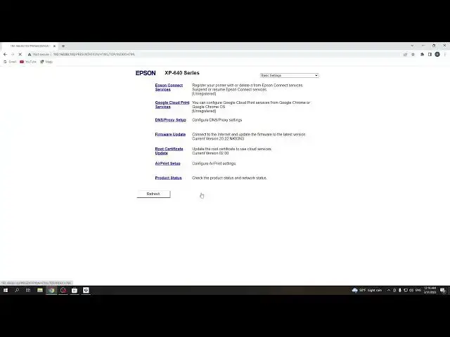 Video thumbnail for How to Check All Network info on Epson XP 640 series / Check all network info on Epson XP 640