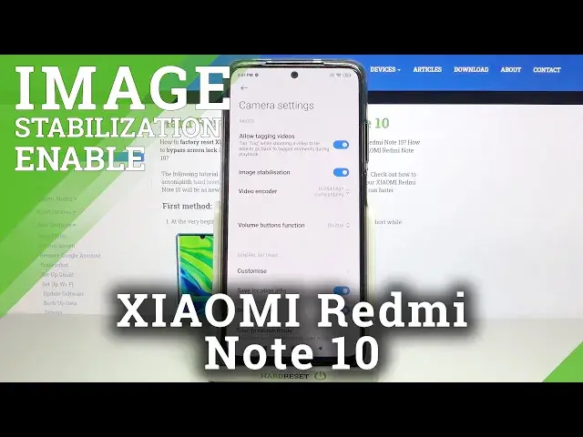 'Video thumbnail for How to Activate Image Stabilization in XIAOMI Redmi Note 10 – Take Stable Photo'