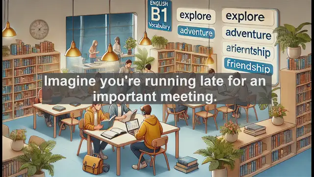 Video thumbnail for 2500 Must Know CEFR B1 Vocabulary - Understanding 'Hurry': A Quick Guide to This Essential English Word