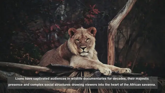 Video thumbnail for Top 10 Lions in Wildlife Documentaries: From Bibi to Elsa