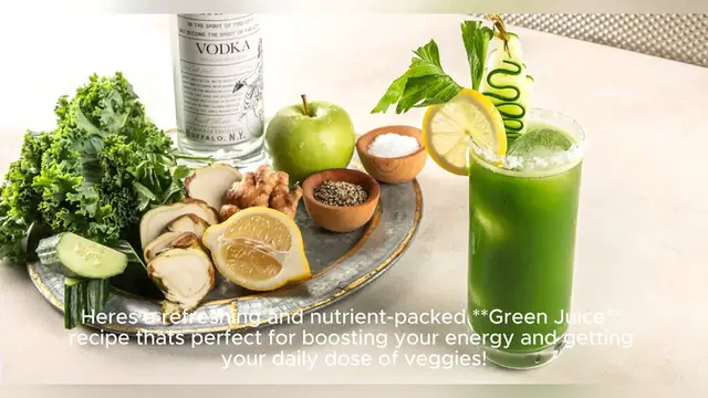 Video thumbnail for juicing recipe