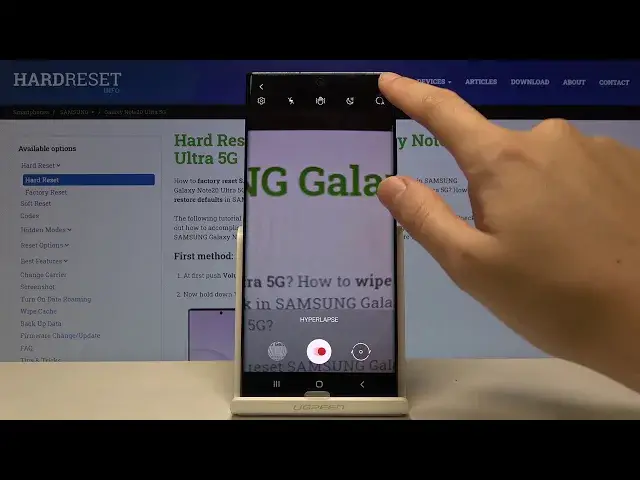 Video thumbnail for Samsung Galaxy Note 20 Ultra - How to Change Timelapse Speed