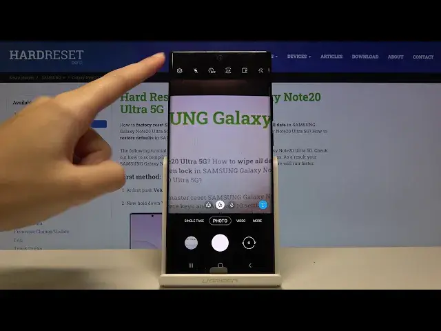 Video thumbnail for Samsung Galaxy Note 20 Ultra - How to Change Volume Button Function of Camera